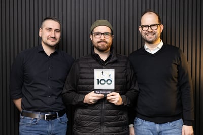 Geschäftsführung TOP 100 Auszeichnung