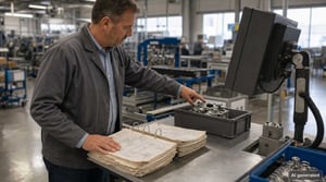 Intelligente Werkerführung mit KI am Montagearbeitsplatz in der Serienfertigung