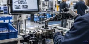Qualitätsmanagement-Software für die Fertigung – Werkerführung Montagefehler Serienfertigung