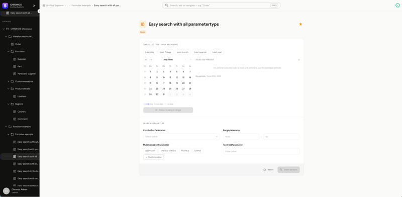 chronos-web frontend